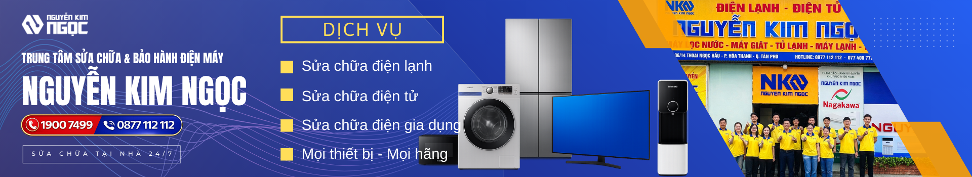 Trung Tâm Sửa Chữa Điện Máy Nguyễn Kim Ngọc