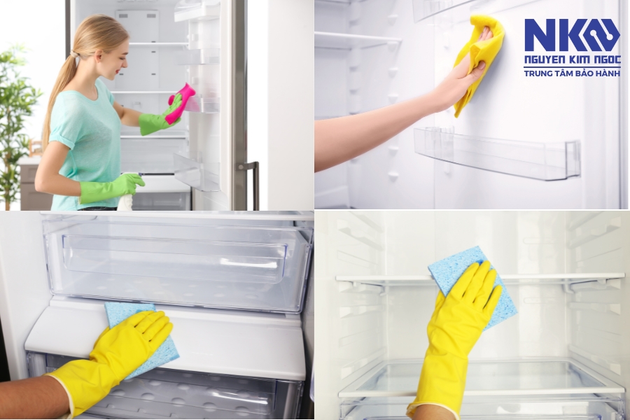 Vệ sinh tủ lạnh để tránh hư hỏng, chậm điện