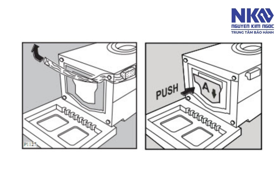 Thiết đặt máy, lắp ráp máy giặt ban đầu