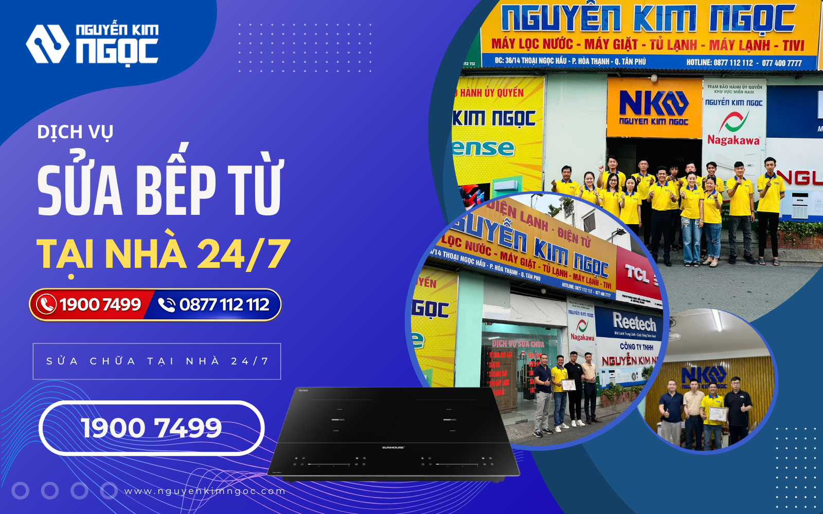 Sửa bếp từ giá rẻ tại nhà