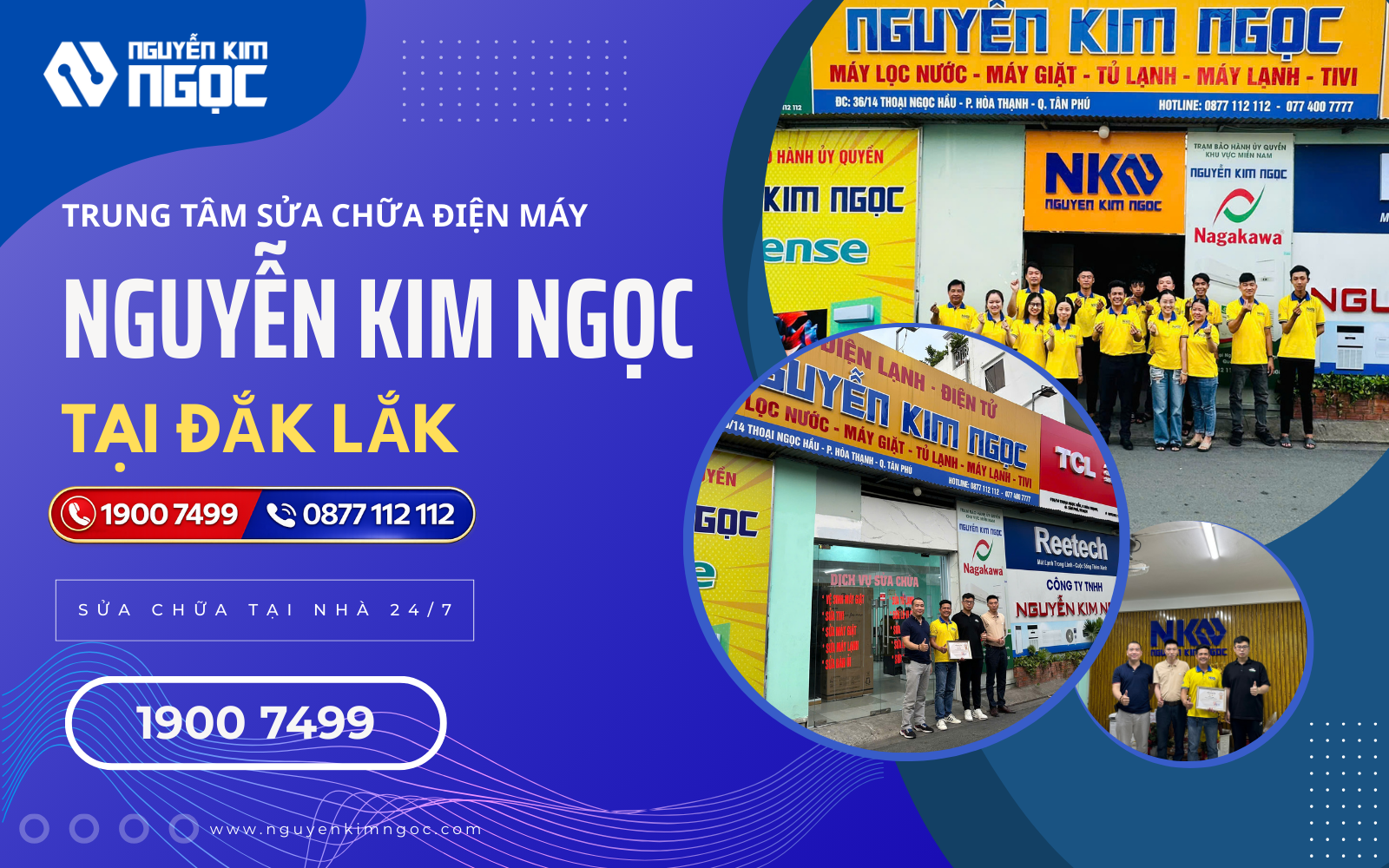 Dịch vụ sửa chữa điện máy tại Đắk Lắk