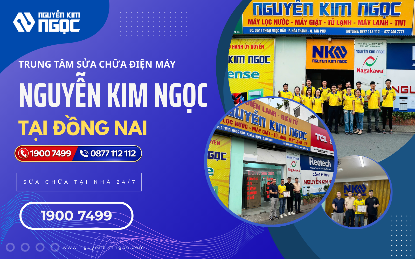 Dịch vụ sửa chữa điện máy tại Đồng Nai