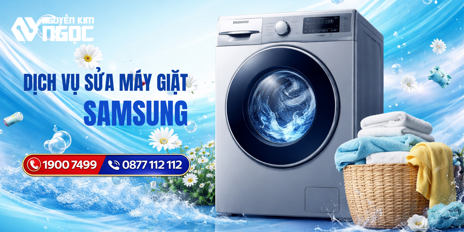 Dịch vụ sửa máy giặt Samsung tại nhà