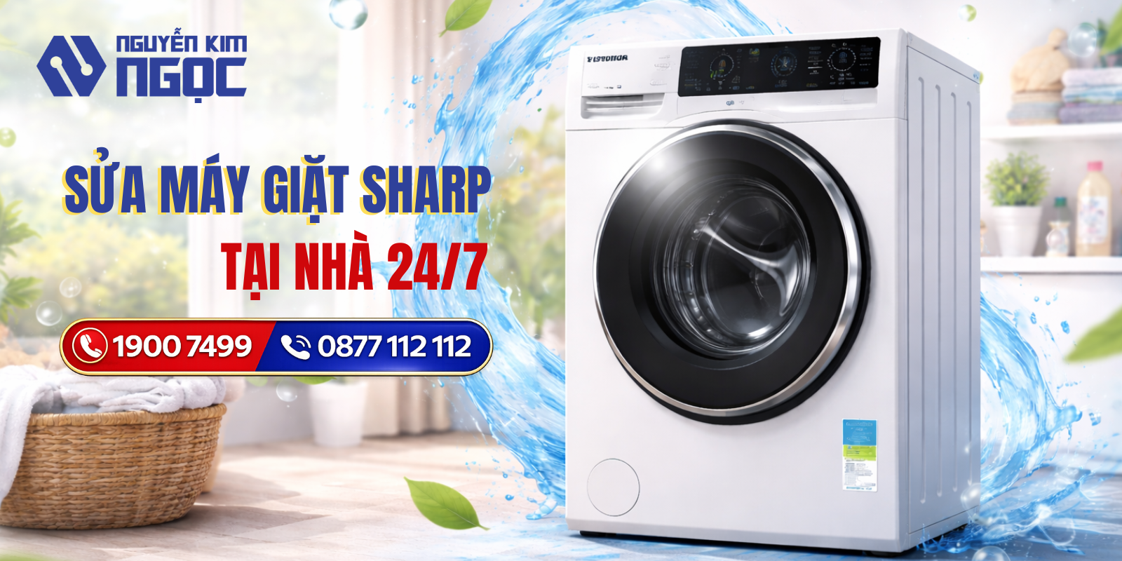 Dịch vụ sửa chữa máy giặt sharp
