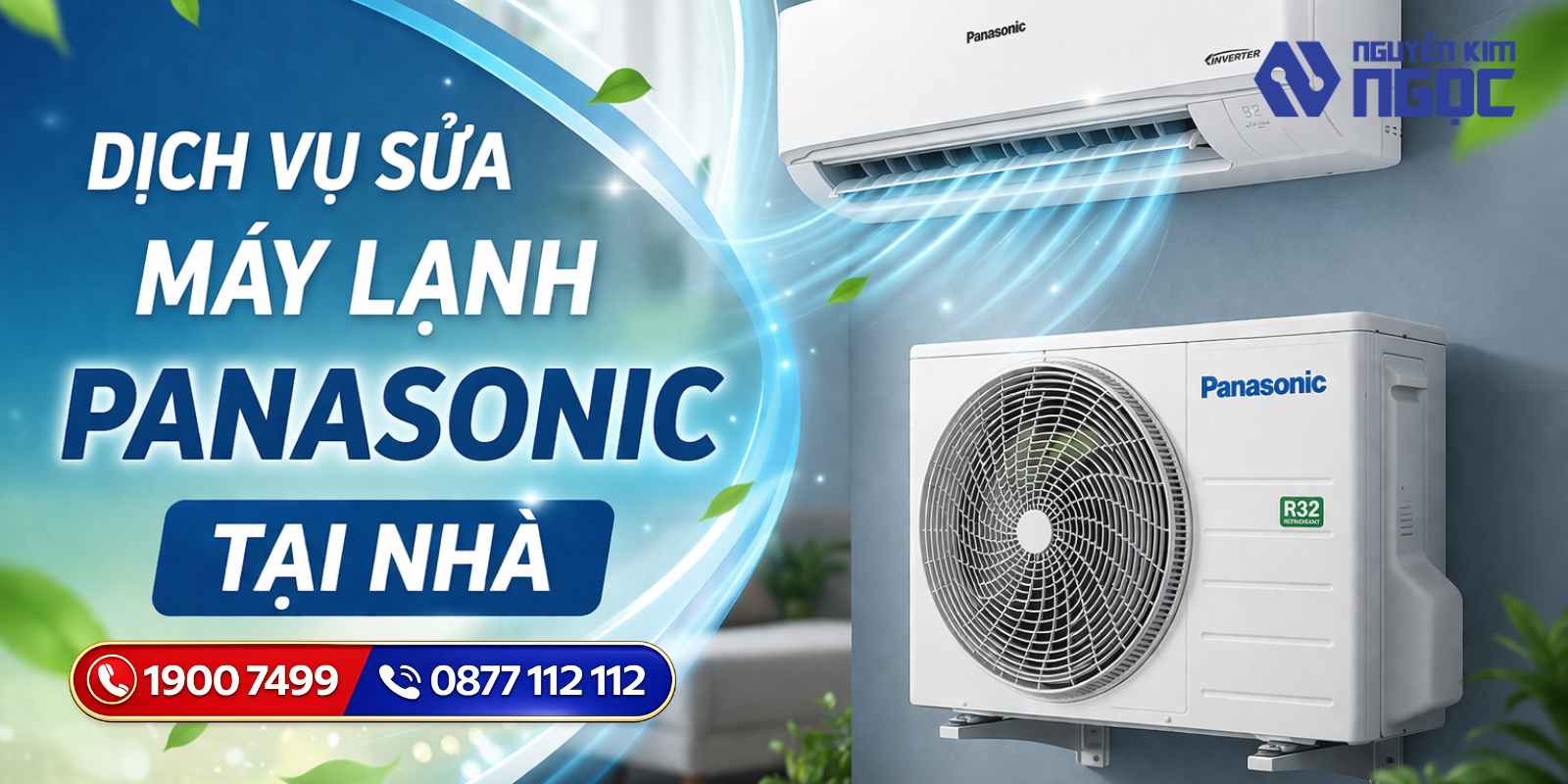 Dịch vụ sửa chữa máy lạnh panasonic tại nhà