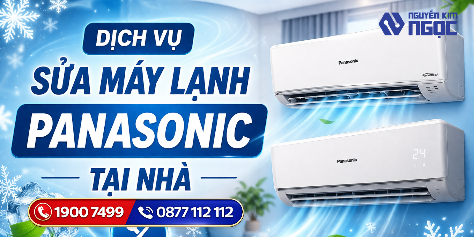 Dịch vụ sửa chữa máy lạnh Panasonic tại nhà