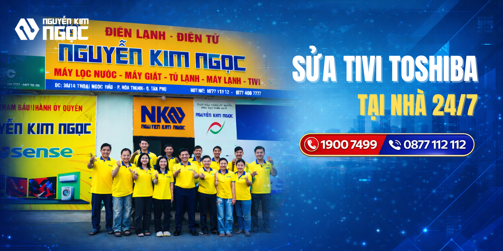 Dịch vụ sửa tivi toshiba tại nhà