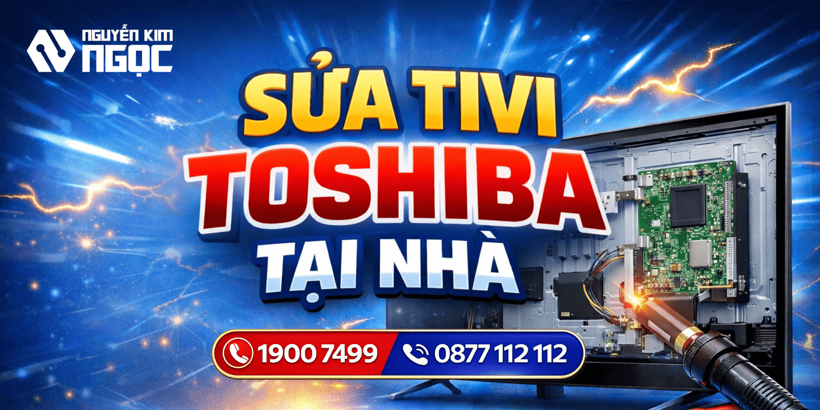 Dịch vụ sửa tivi toshiba tại nhà