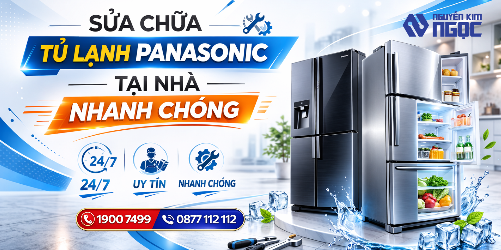 Dịch vụ sửa chữa tủ lạnh panasonic