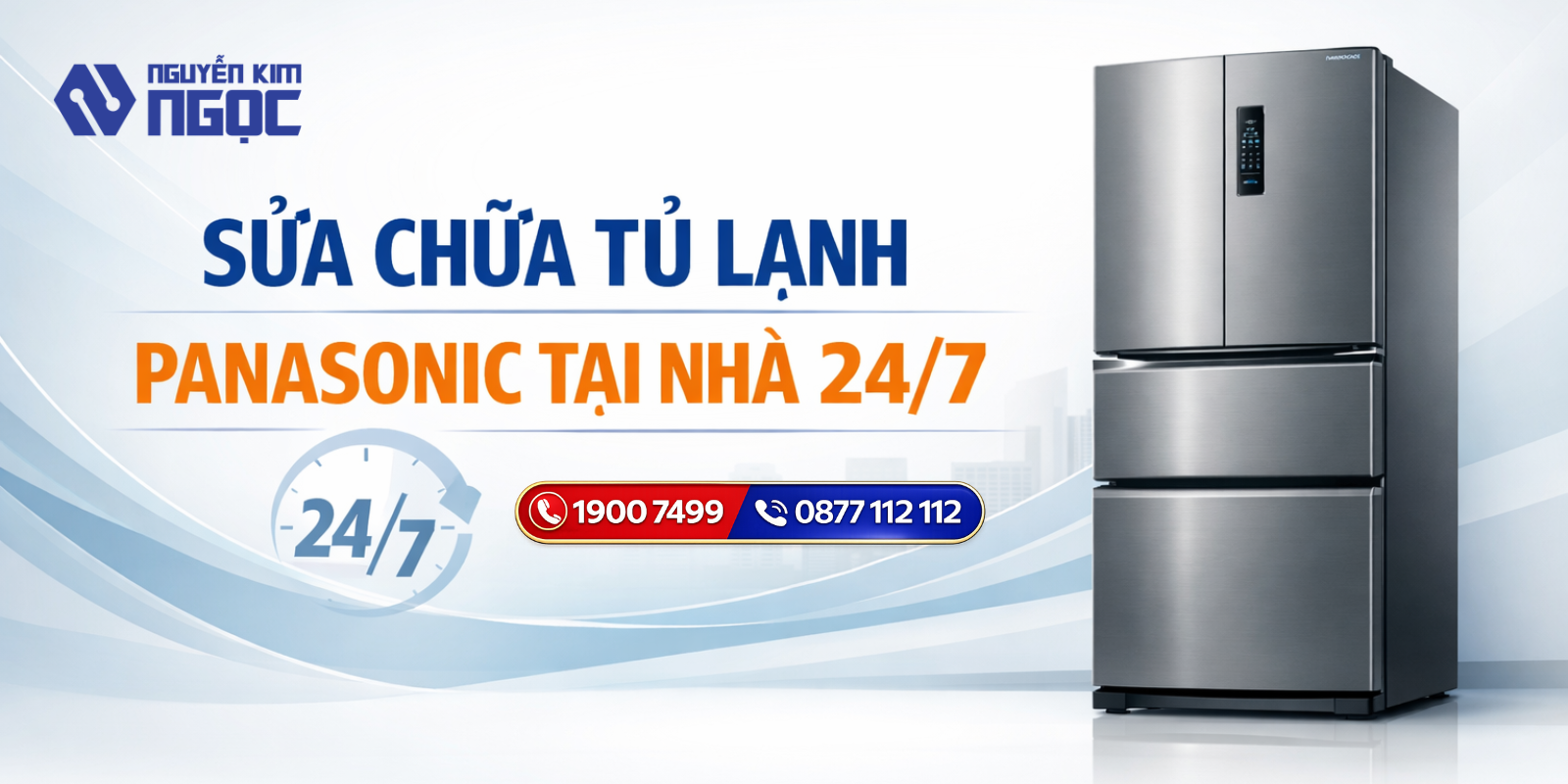 Dịch vụ sửa chữa tủ lạnh Panasonic