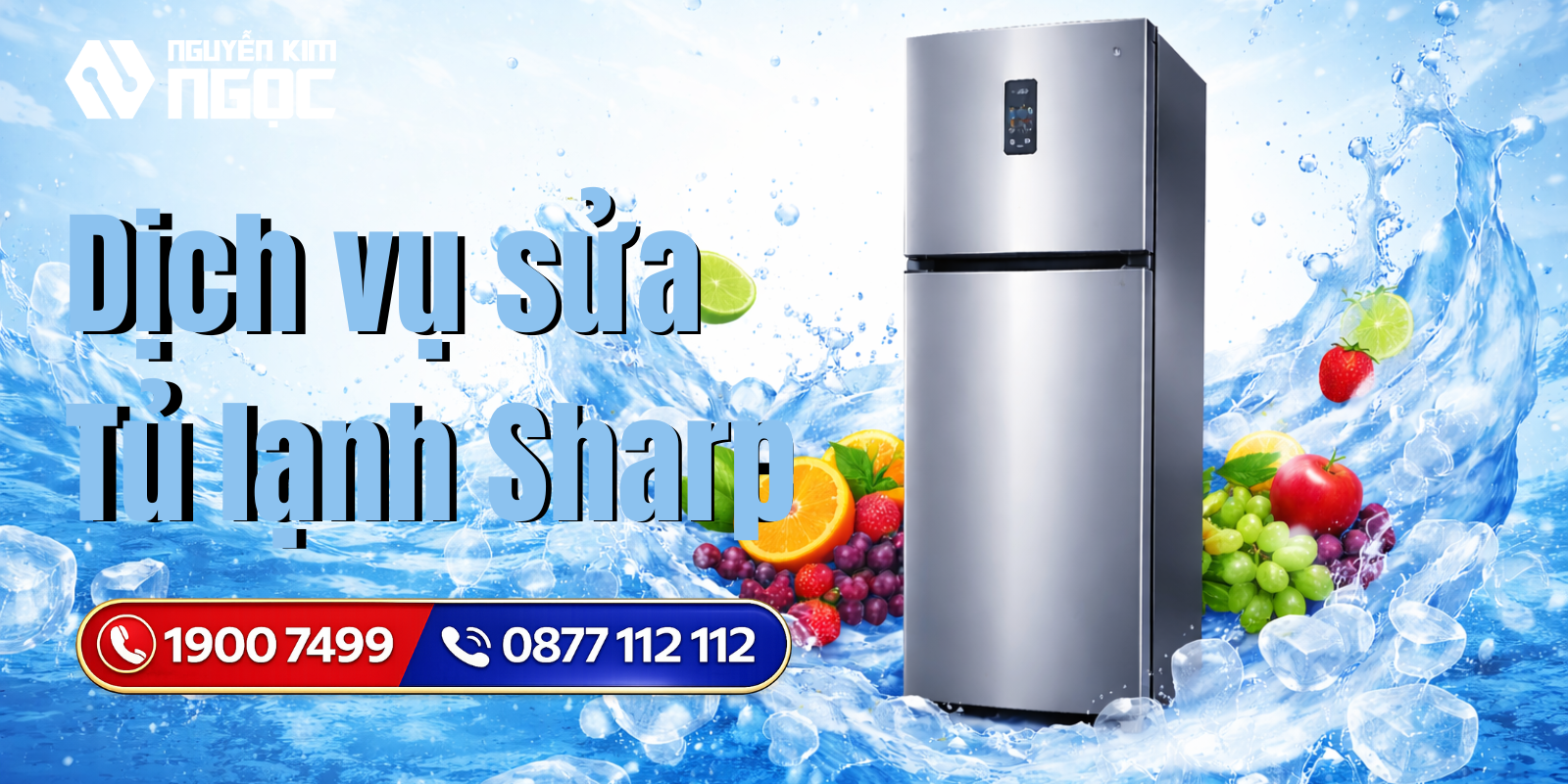 Dịch vụ sửa tủ lạnh Sharp tại nhà