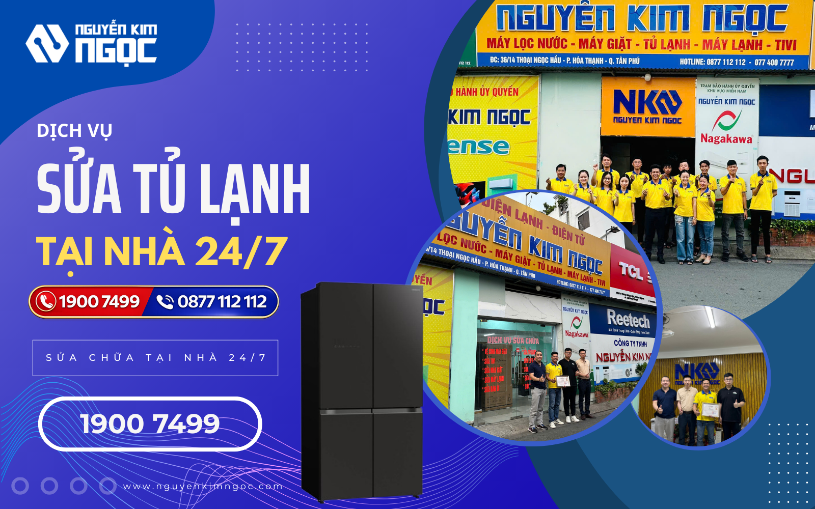 Dịch vụ sửa chữa tủ lạnh tại nhà