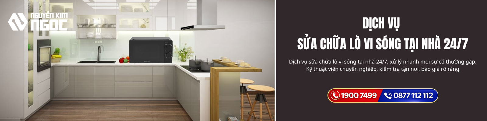 Dịch vụ sửa lò vi sóng tại nhà