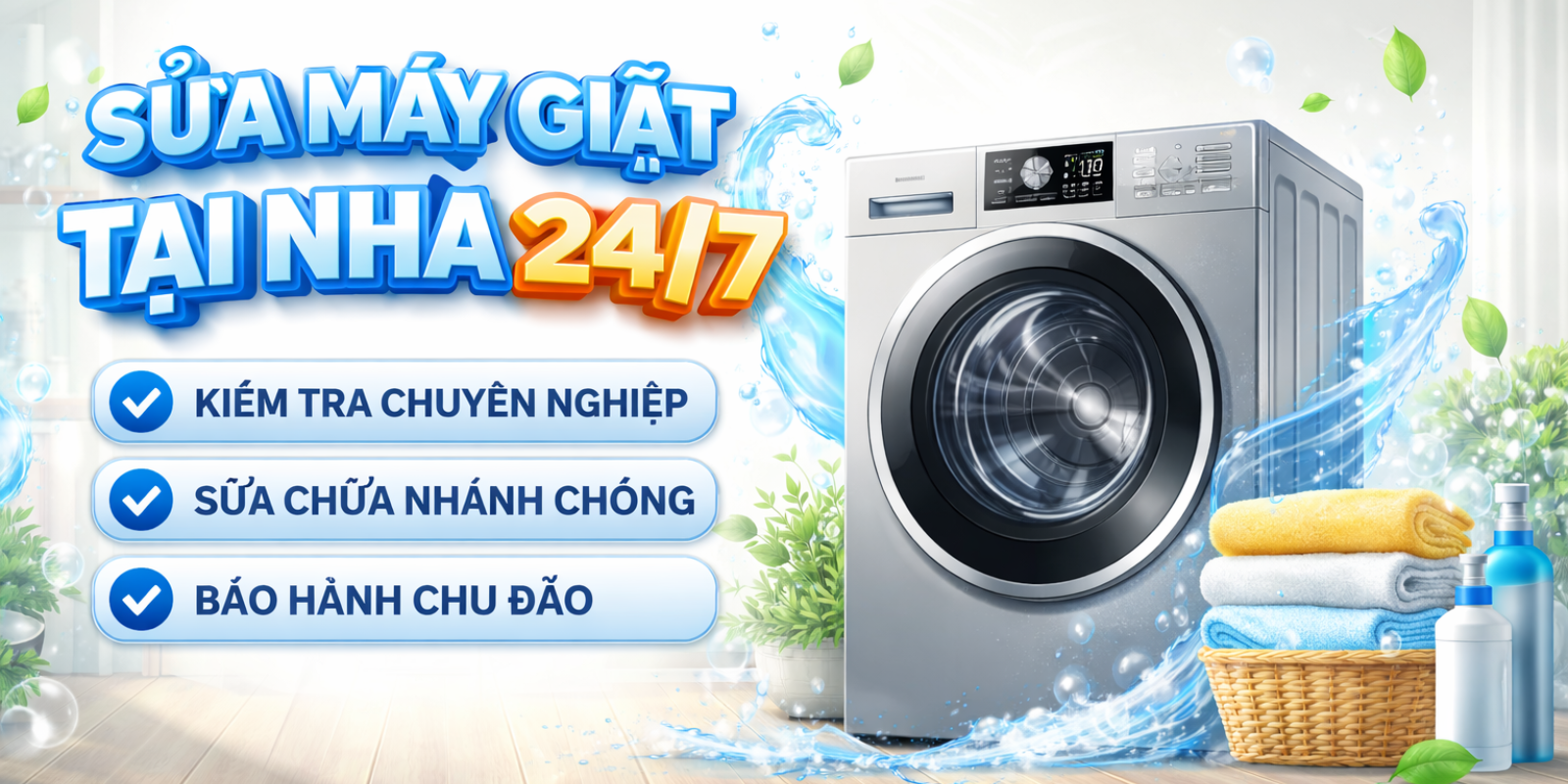 Trung tâm sửa máy giặt tại Tphcm