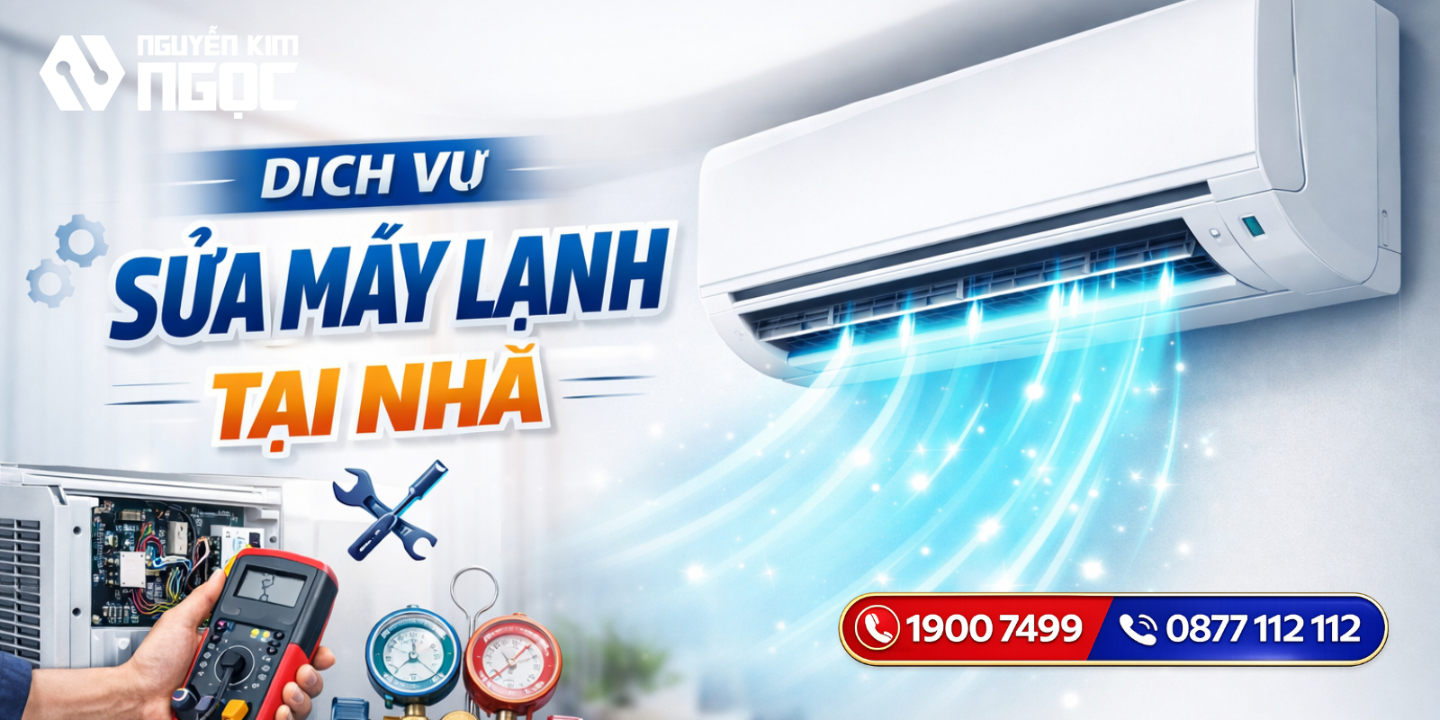 Dịch vụ sửa máy lạnh Toshiba tại nhà