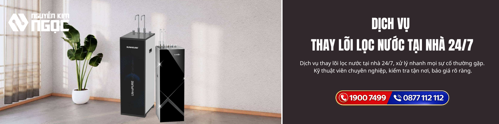 Dịch vụ thay lõi lọc nước tại nhà