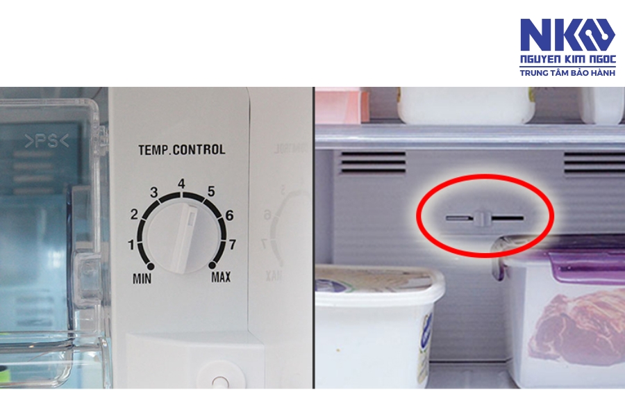 Điều chỉnh nhiệt độ tủ lạnh phù hợp