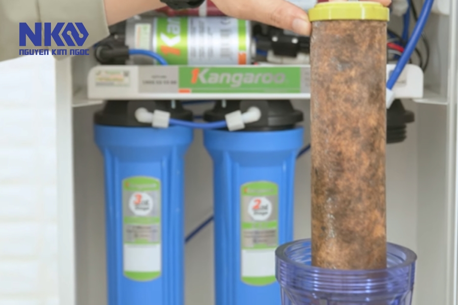 Vì sao phải thay lõi lọc Kangaroo định kỳ?