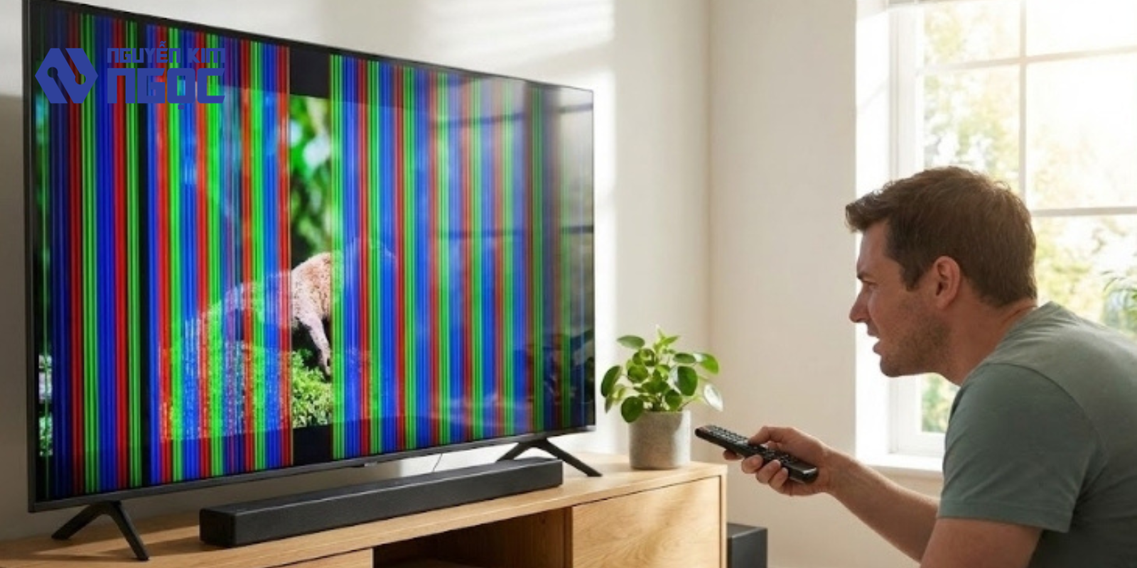 Những Dấu Hiệu Nhận Biết Tivi Bị Sọc Màn Hình