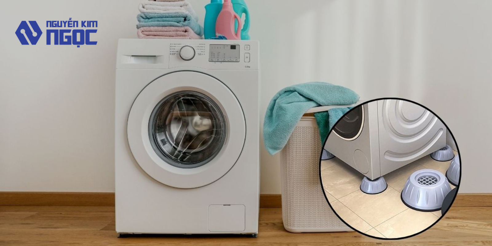 Máy giặt kêu lớn khi vắt có nguy hiểm không?