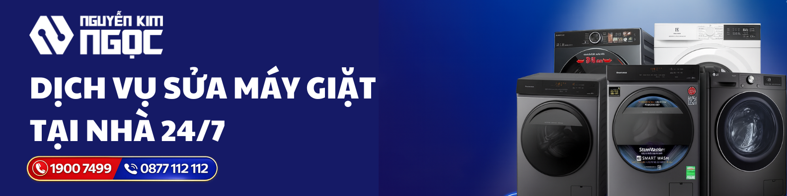 Dịch vụ sửa máy giặt tại nhà