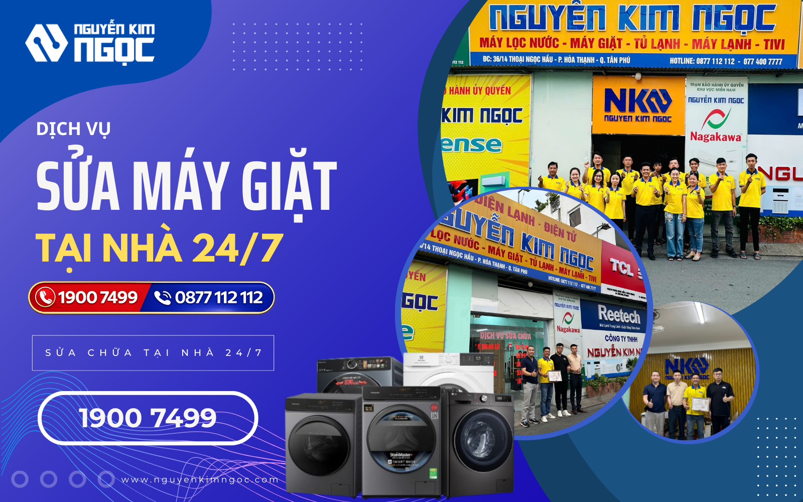 Sửa chữa Máy Giặt tại nhà