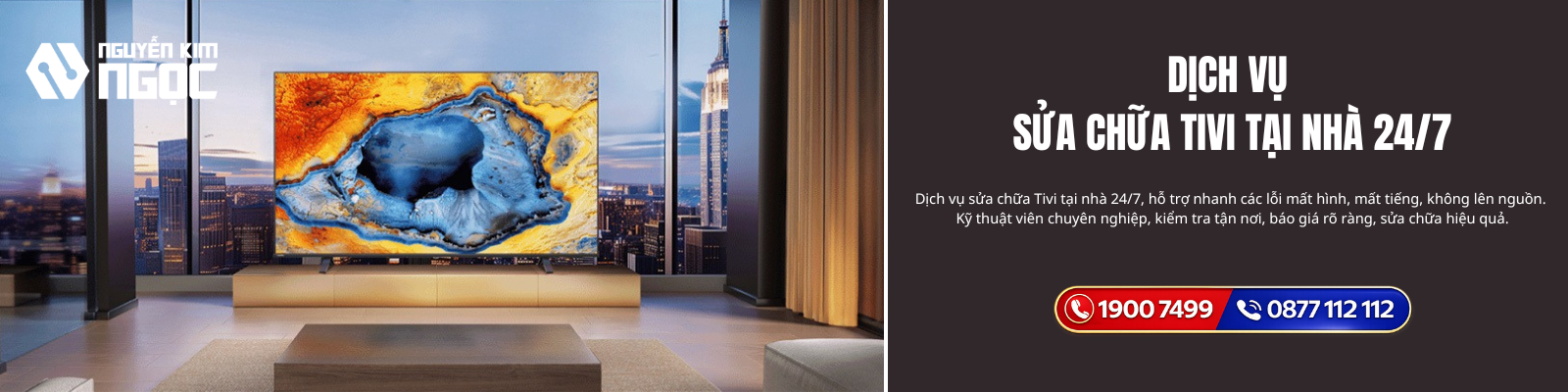 Dịch vụ sửa chữa tivi tại nhà