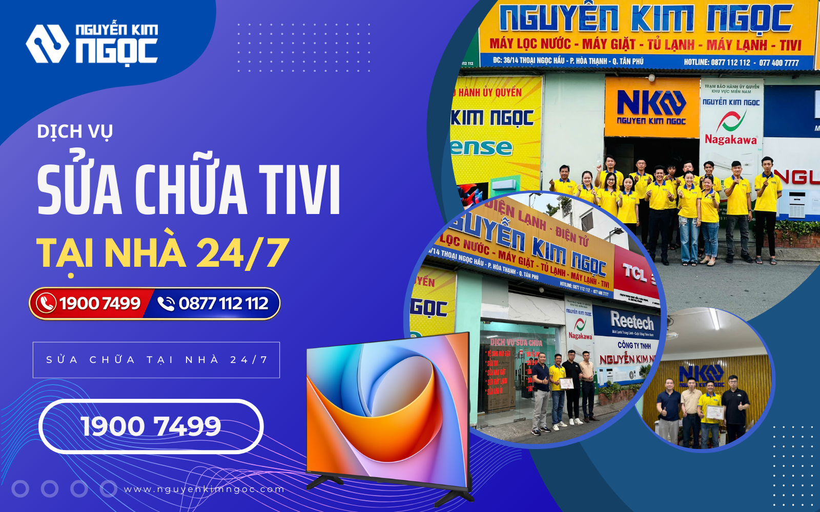 Dịch vụ sửa chữa tivi tại nhà