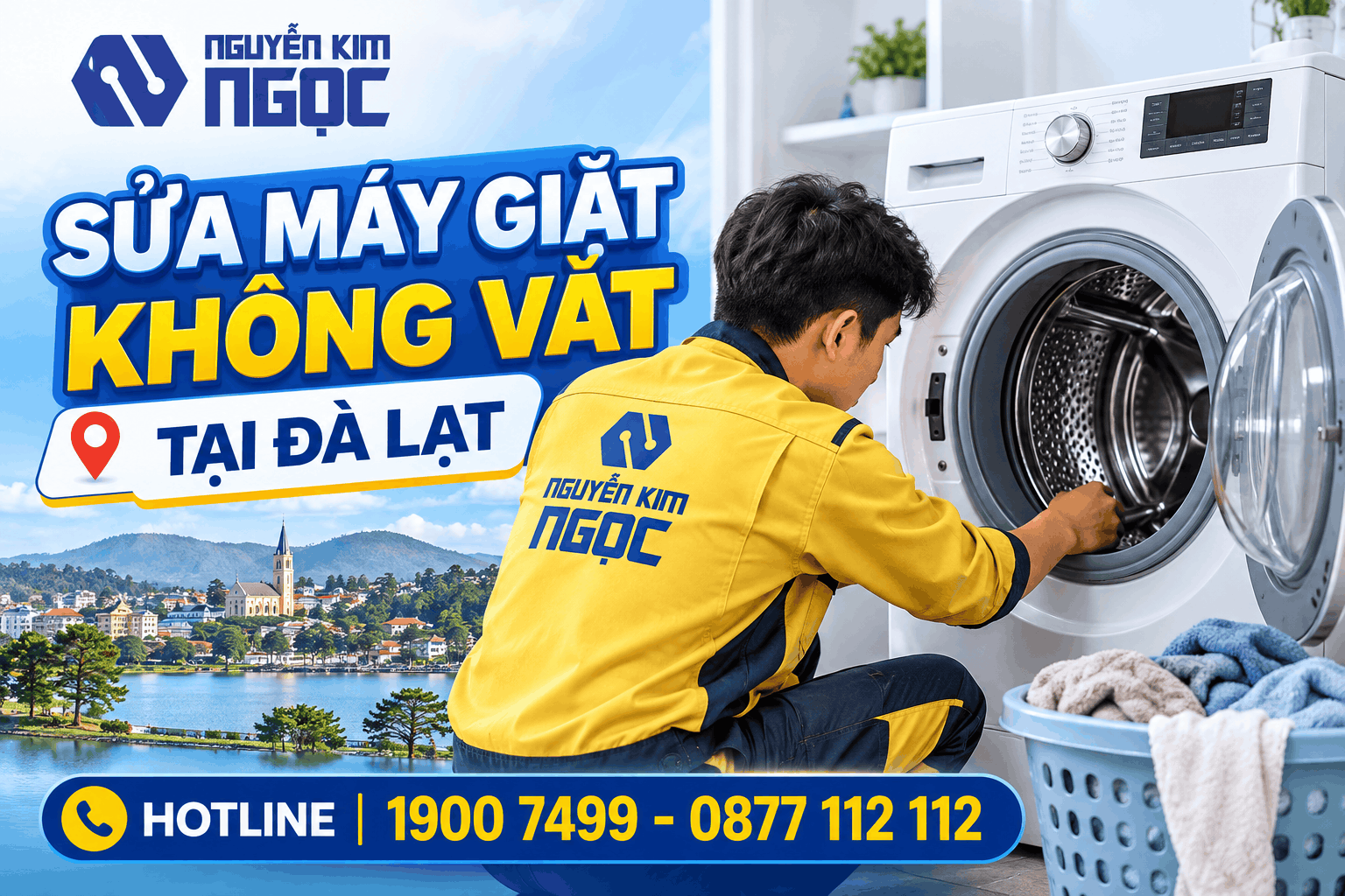 Sửa Máy Giặt Không Vắt Tại Đà Lạt