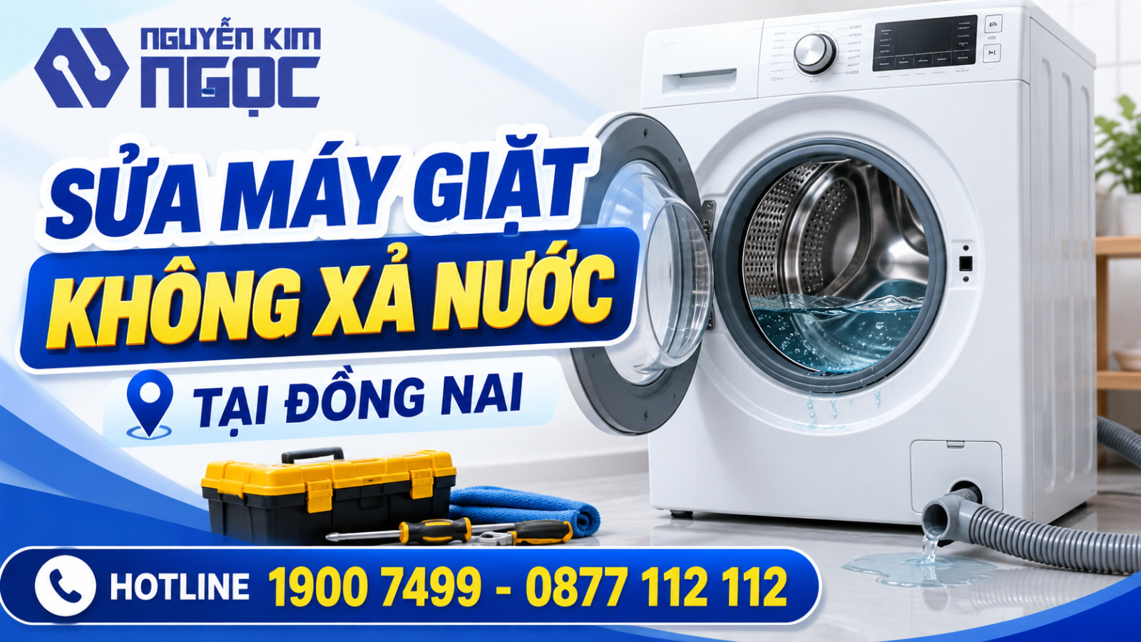 Sửa Máy Giặt Không Xả Nước Tại Đồng Nai