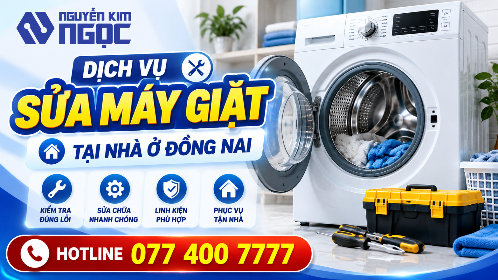 Sửa Máy Giặt Không Xả Nước Tại Đồng Nai