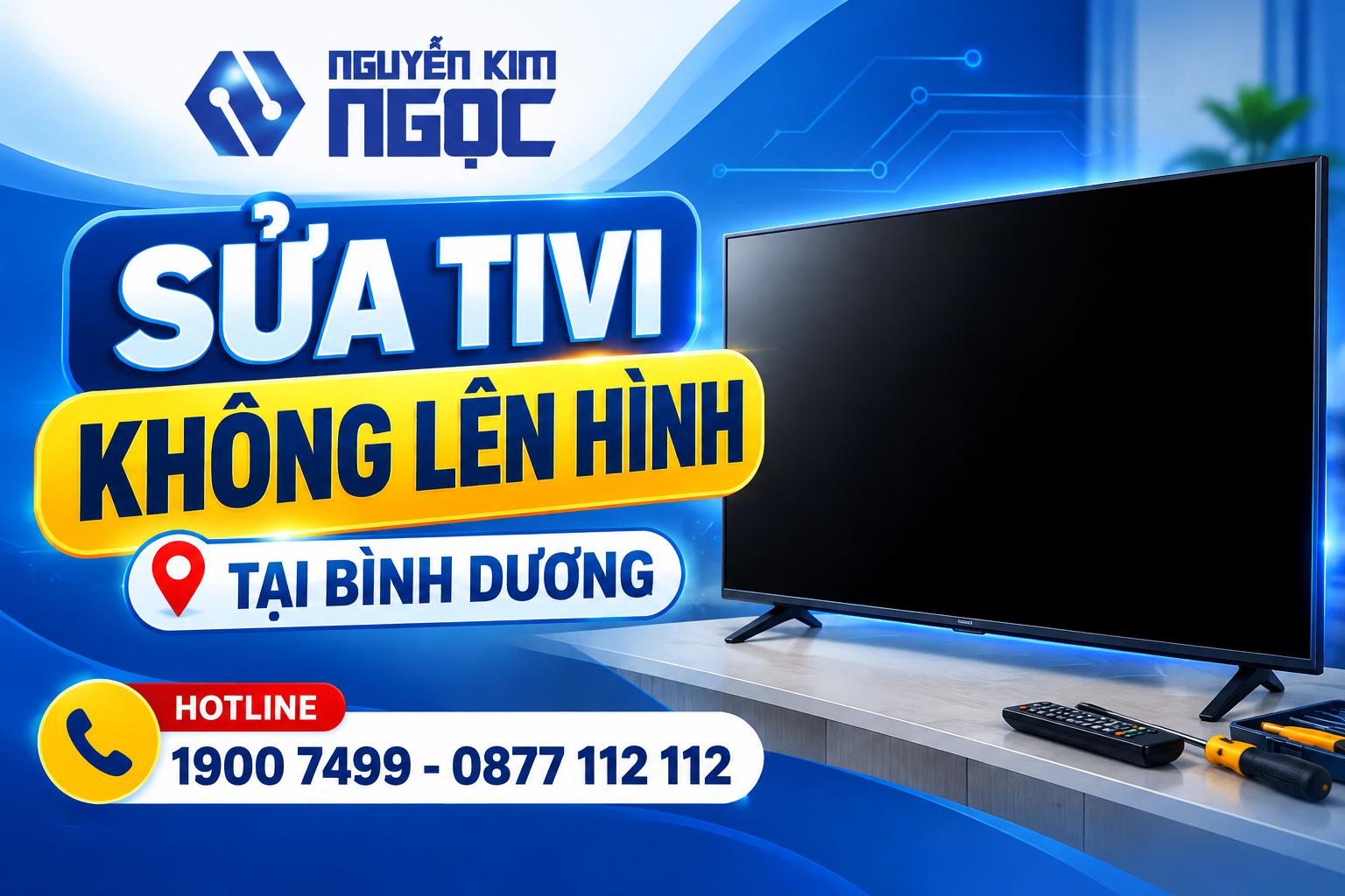 Sửa Tivi Không Lên Hình Tại Bình Dương