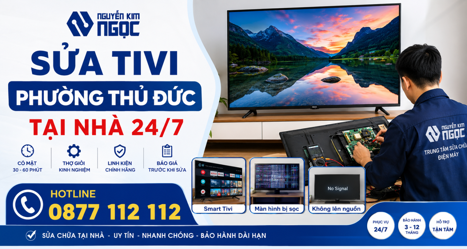 Sửa Tivi Phường Thủ Đức Tại Nhà