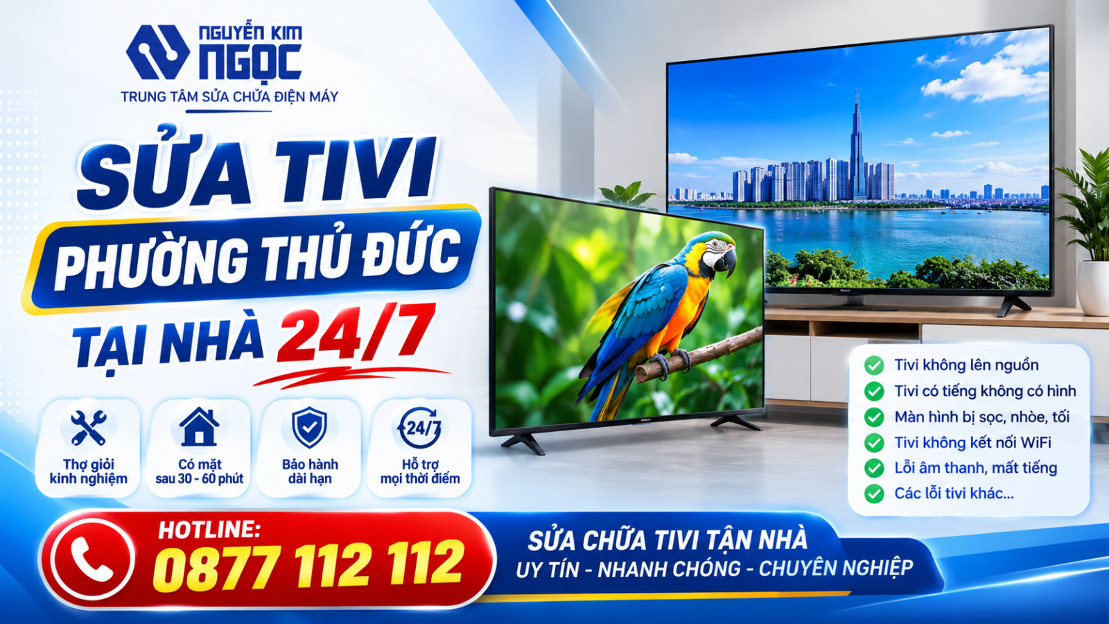 Sửa tivi tại Phường Thủ Đức hỗ trợ những hãng nào?