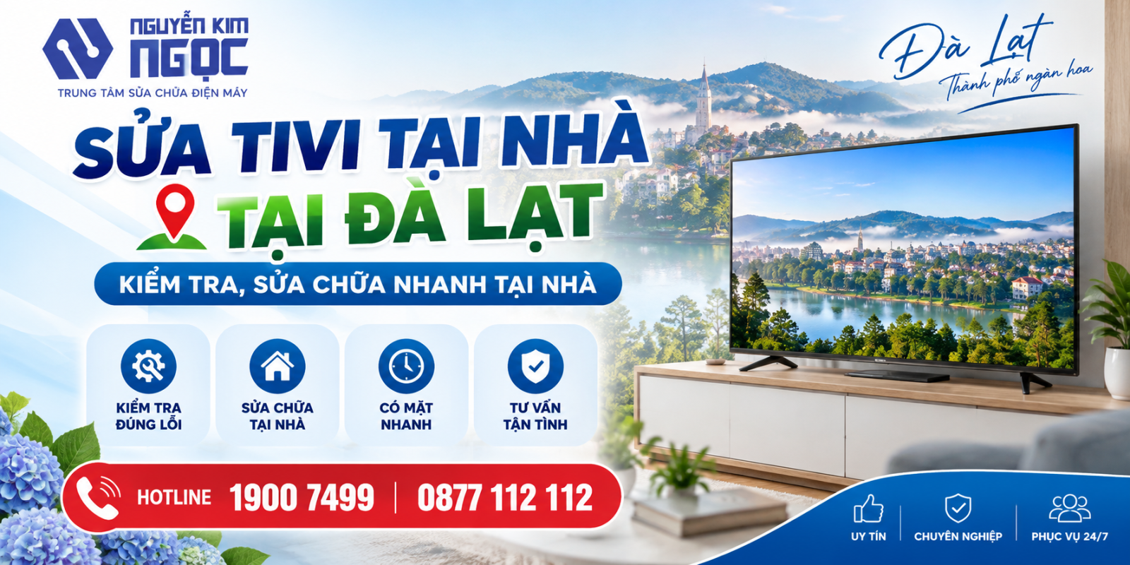 Sửa Tivi Tại Nhà Tại Đà Lạt