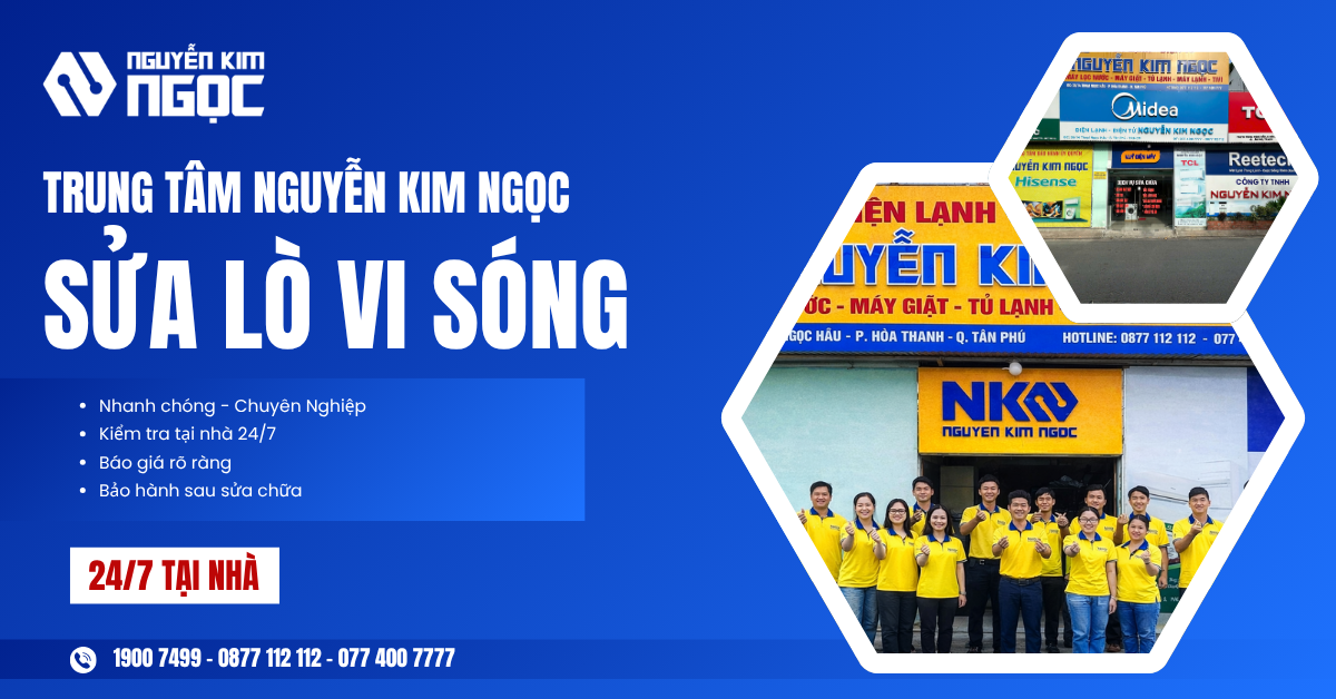 Trung tâm sửa lò vi sóng tại Tphcm