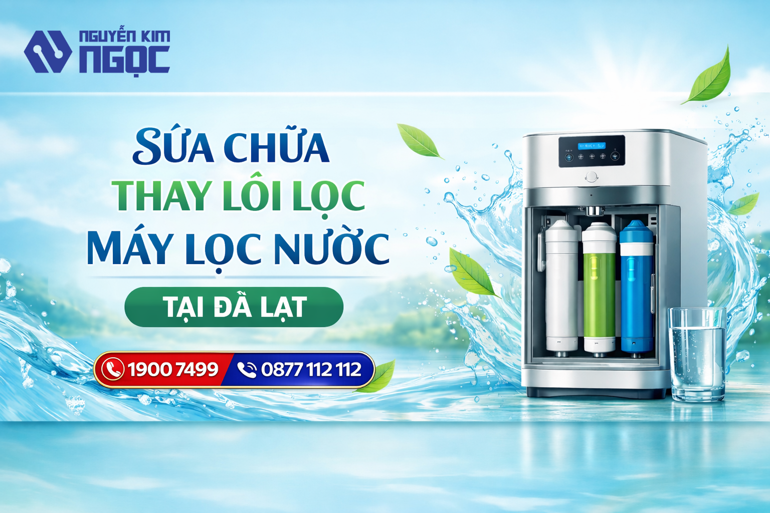 Sửa chữa máy lọc nước tại đà lạt