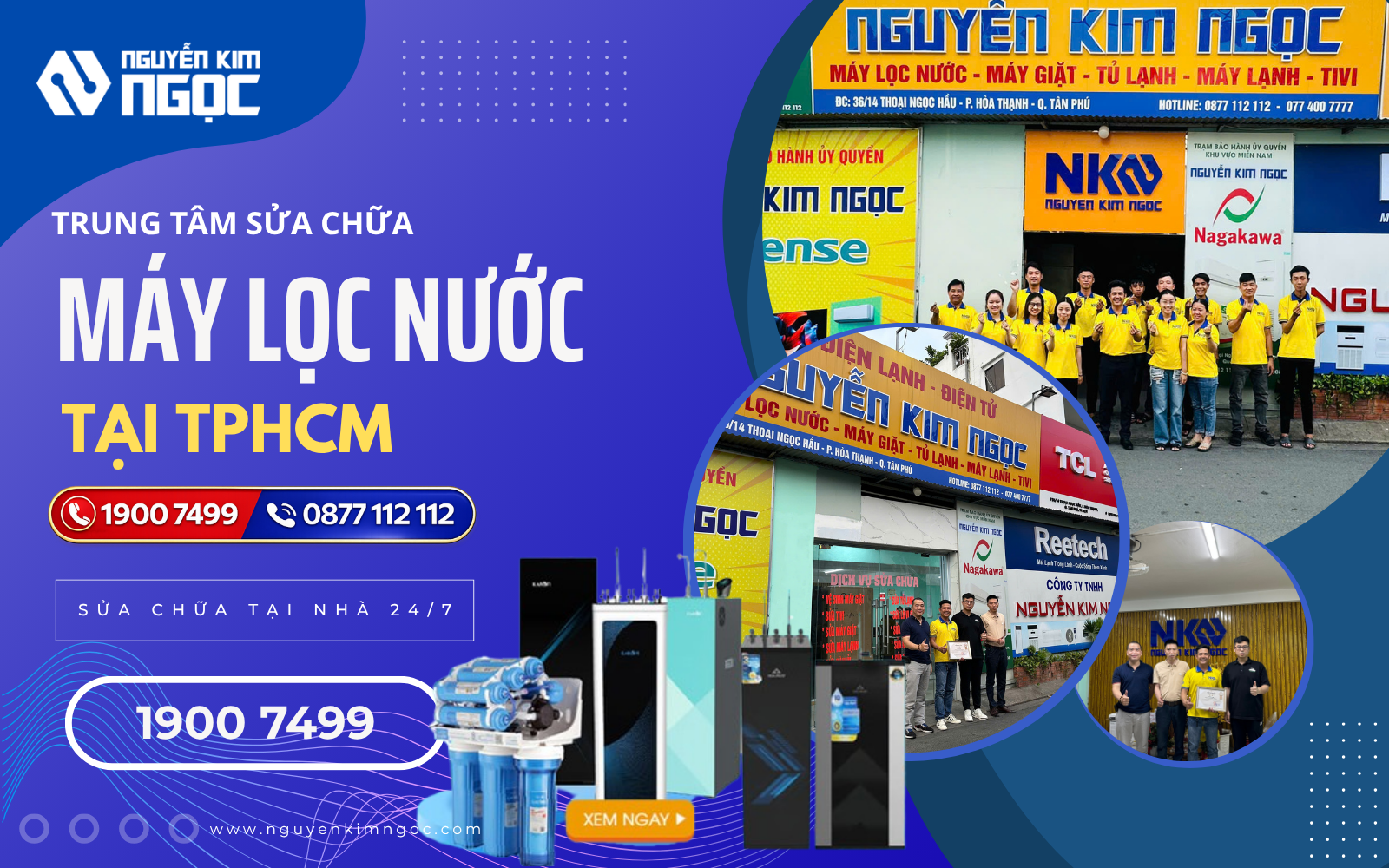 Trung tâm sửa chữa máy lọc nước tại tphcm