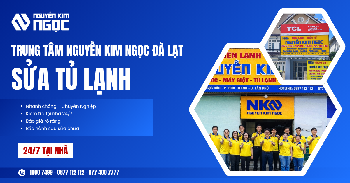 Trung tâm sửa chữa tủ lạnh tại Đà Lạt