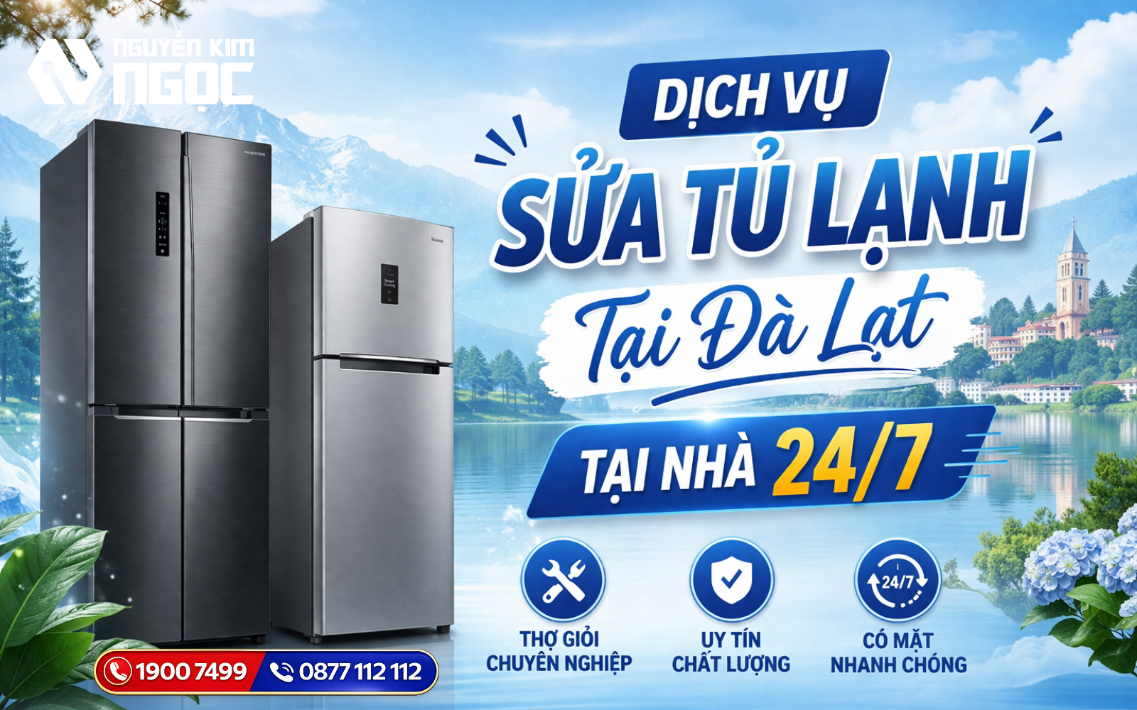 Trung Tâm Sửa Tủ Lạnh Tại Đà Lạt