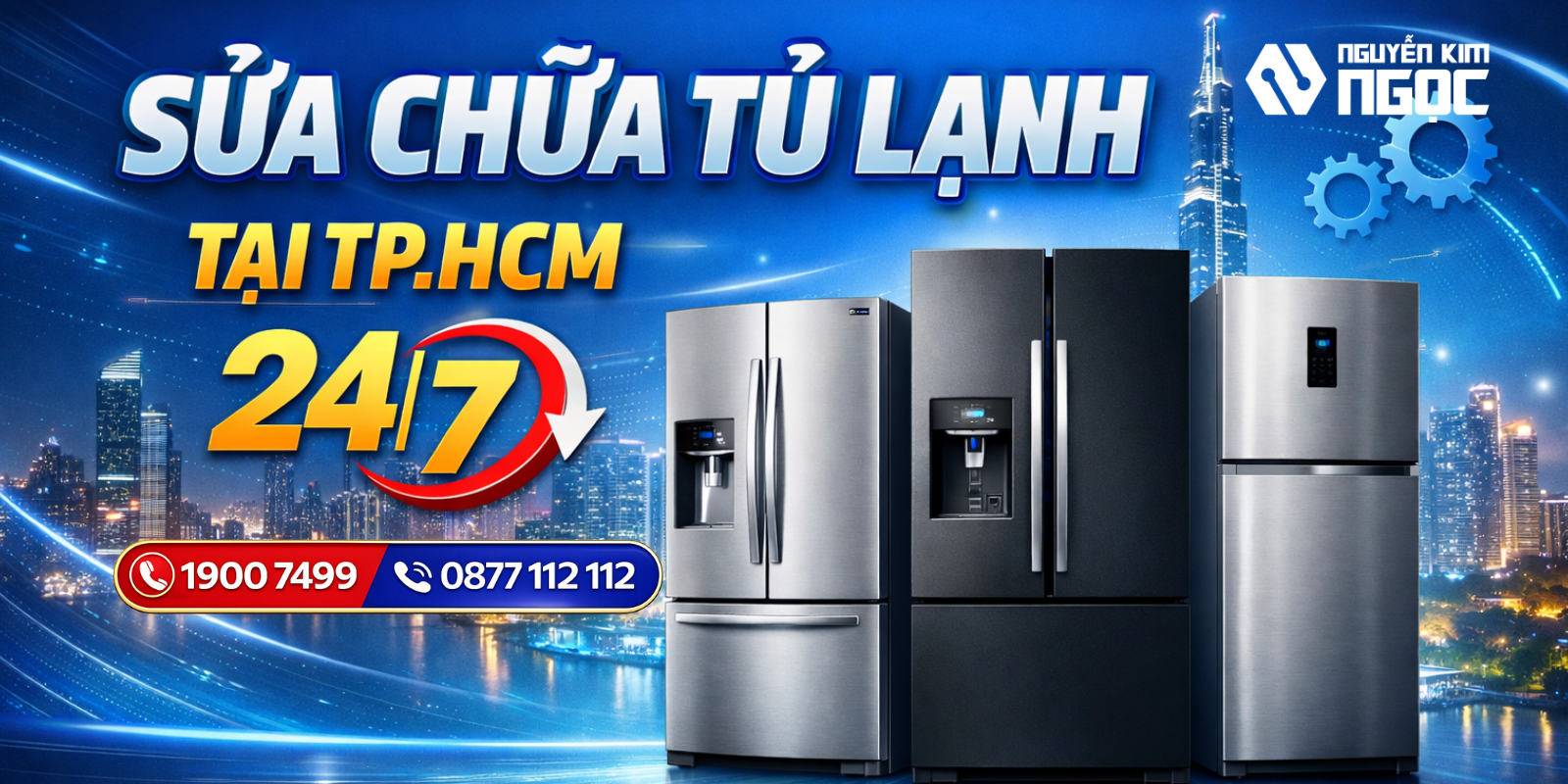 Trung tâm sửa chữa tủ lạnh tại Tp.HCM