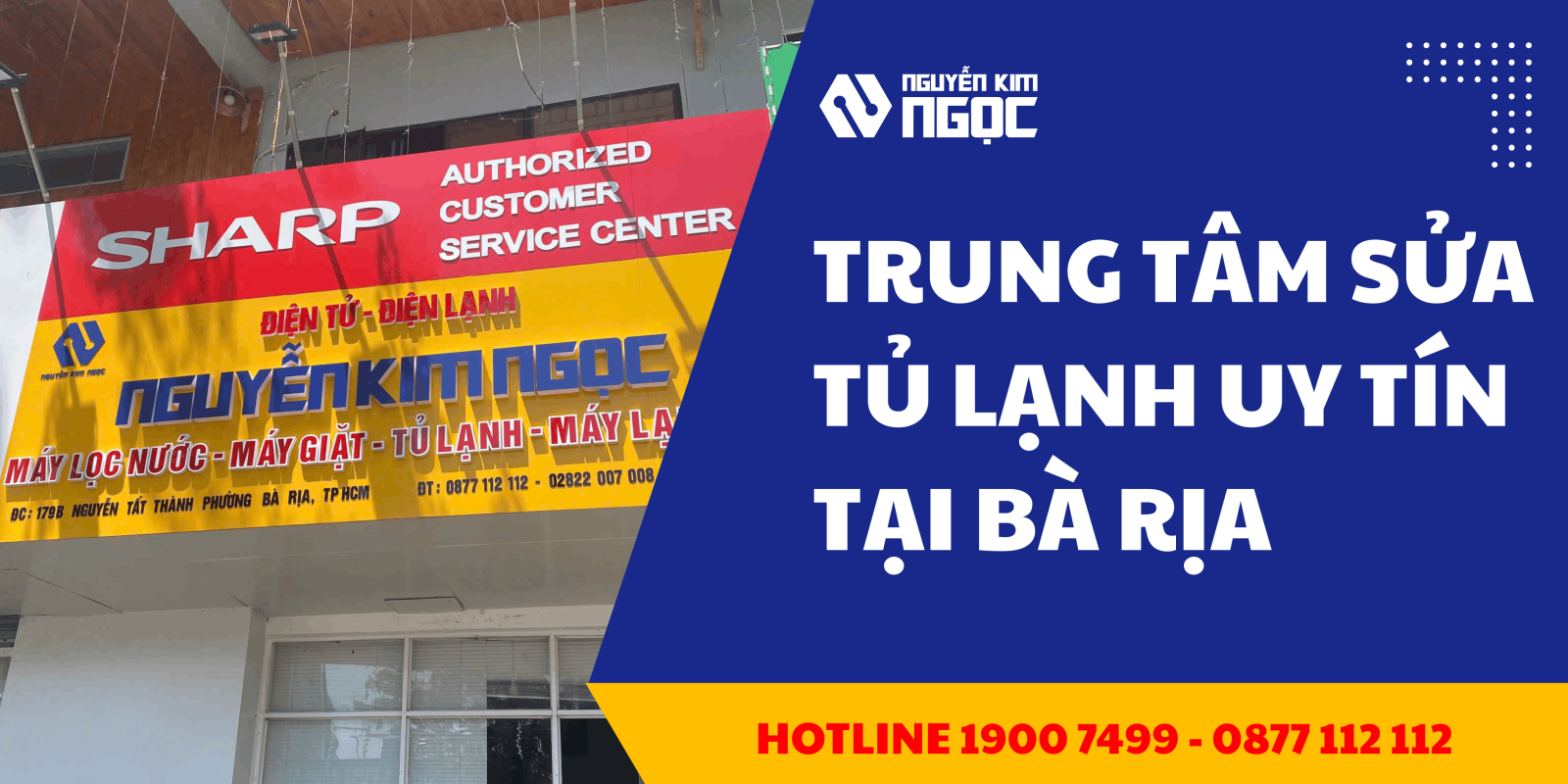 Dịch vụ sửa tủ lạnh tại Bà Rịa - Nguyễn Kim Ngọc