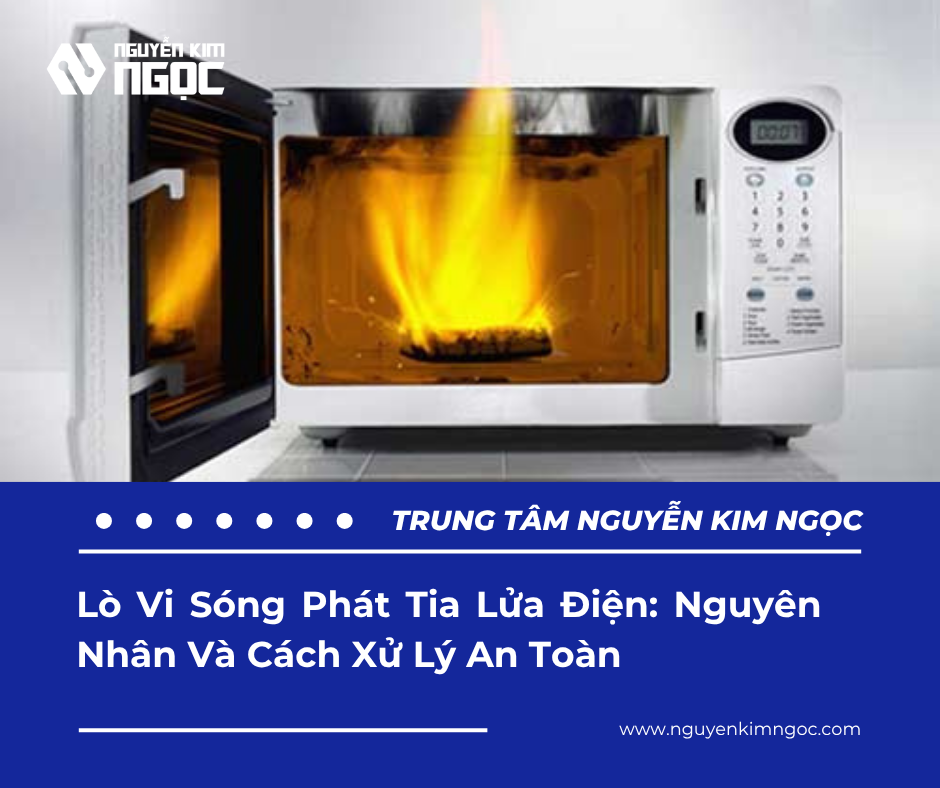 Lò Vi Sóng Phát Tia Lửa Điện: Nguyên Nhân Và Cách Xử Lý An Toàn