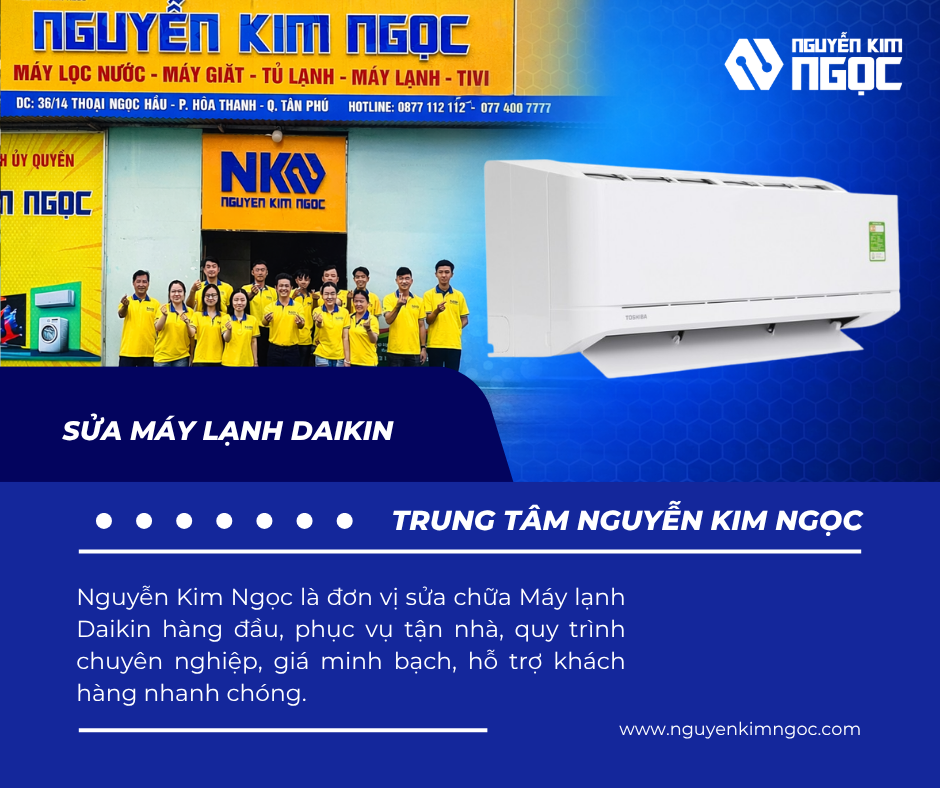  Nguyễn Kim Ngọc - Sửa Máy Lạnh Daikin Tại Nhà