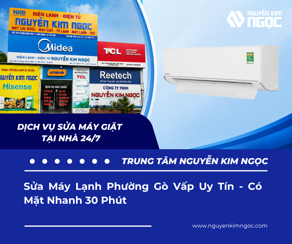 Sửa Máy Lạnh Phường Gò Vấp Uy Tín - Có Mặt Nhanh