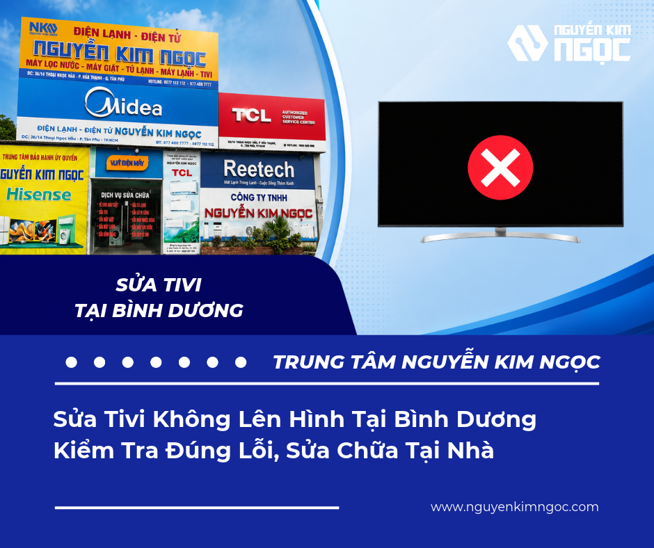 Sửa Tivi Không Lên Hình Tại Bình Dương