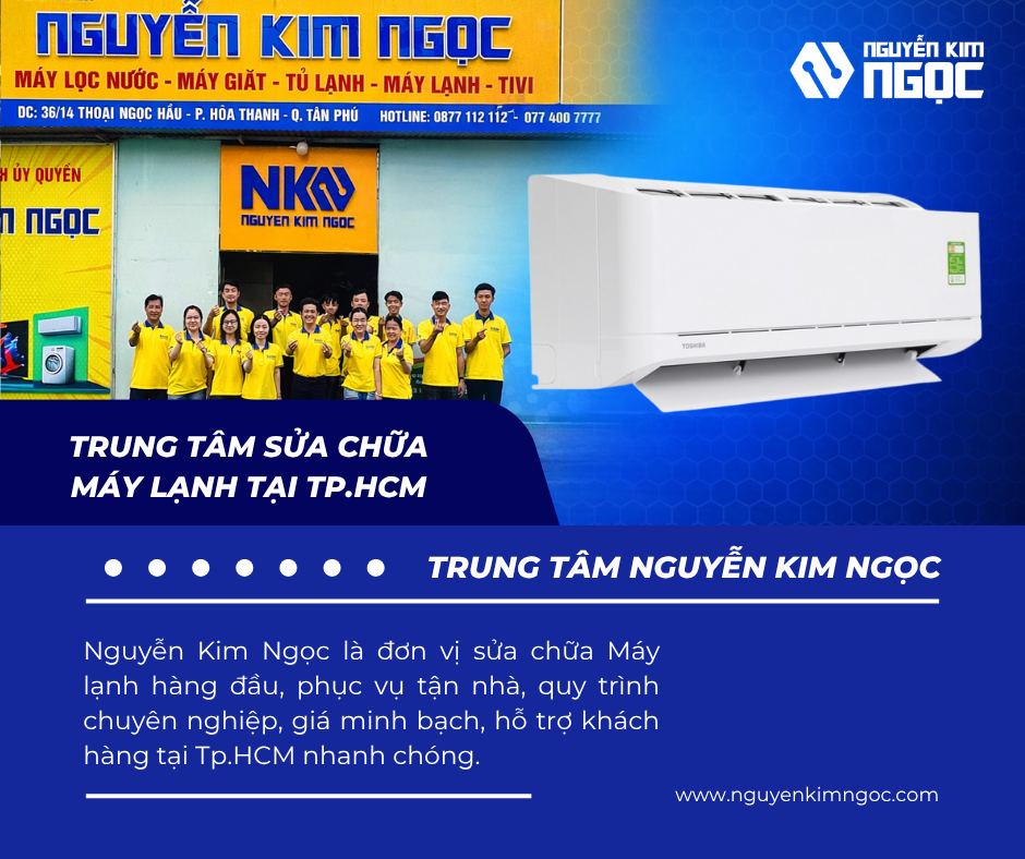 Trung Tâm Sửa Chữa Máy Lạnh Tại TP.HCM